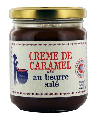 Crème Caramel au Beurre Salé pot 220g FRANCE COCORICO
