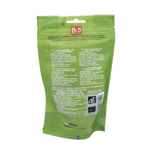 Pistache Grillée Salée Bio 80g - B&S
