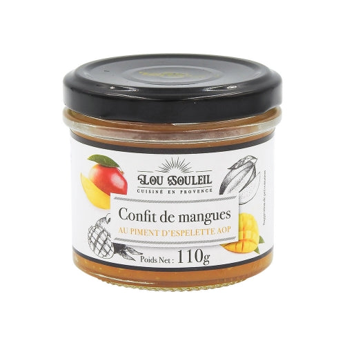 Confit Oignons - Figues - Mangues au Piment d'Espelette