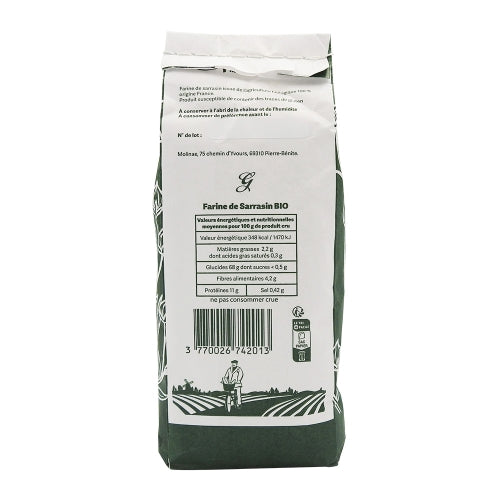Farine de Sarrasin BIO 500g - FRANCE COCORICCO
