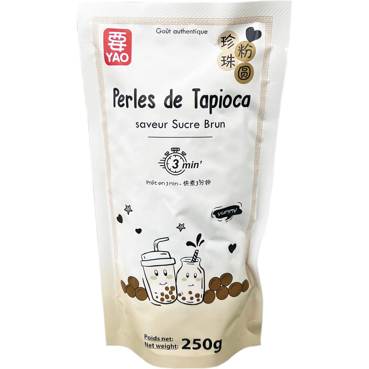 Perles de Tapioca Spéciale Bubble Tea - YAO