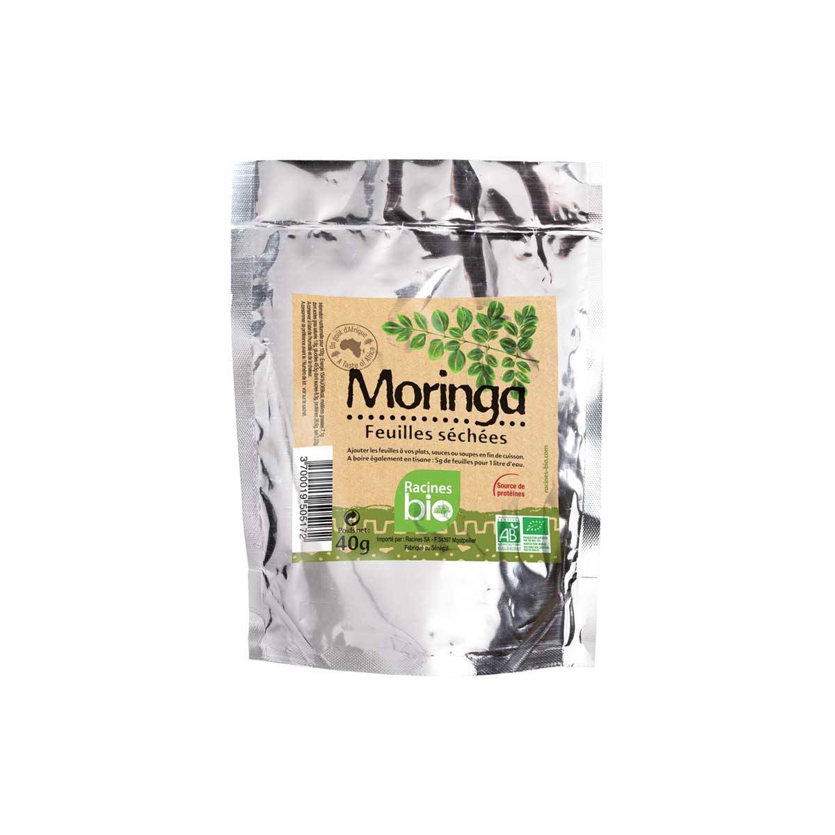 Feuilles de Moringa Bio 40g - Racines