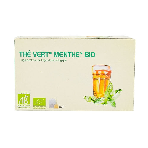 Thé Vert à la Menthe Bio