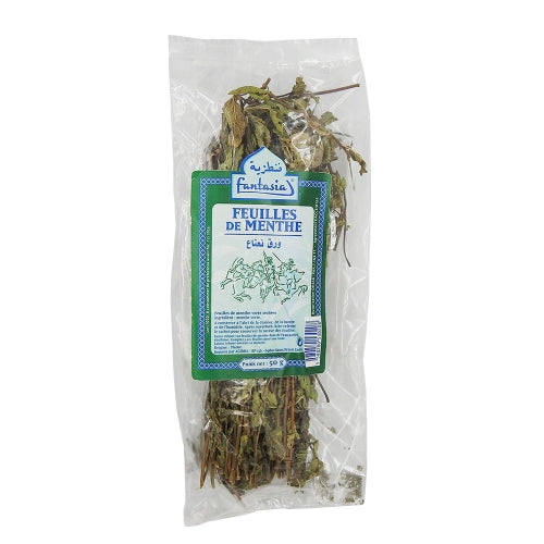 Feuilles de Menthe Séchées en Branche 50g - Fantasia