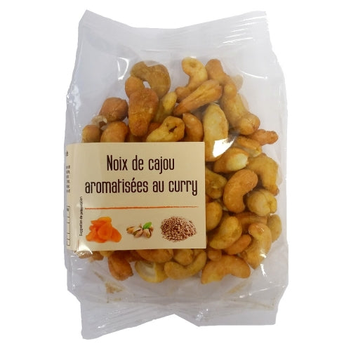 Noix de Cajou Aromatisées au Curry 150g