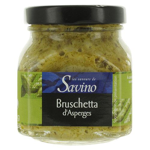 Bruschetta d'Asperges Vertes Savino 140g