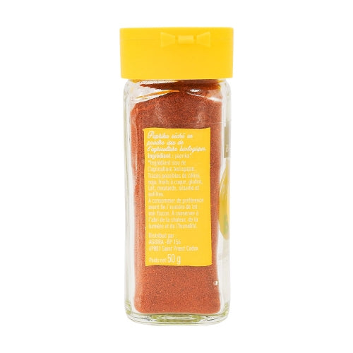 Paprika Doux BIO Flacon 50gr - Bédros