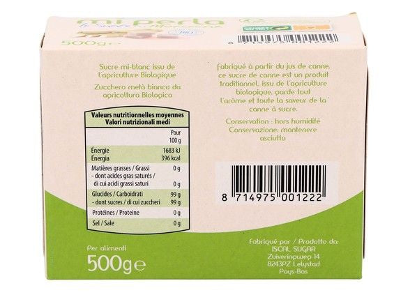 Sucre Bio de Canne Pur