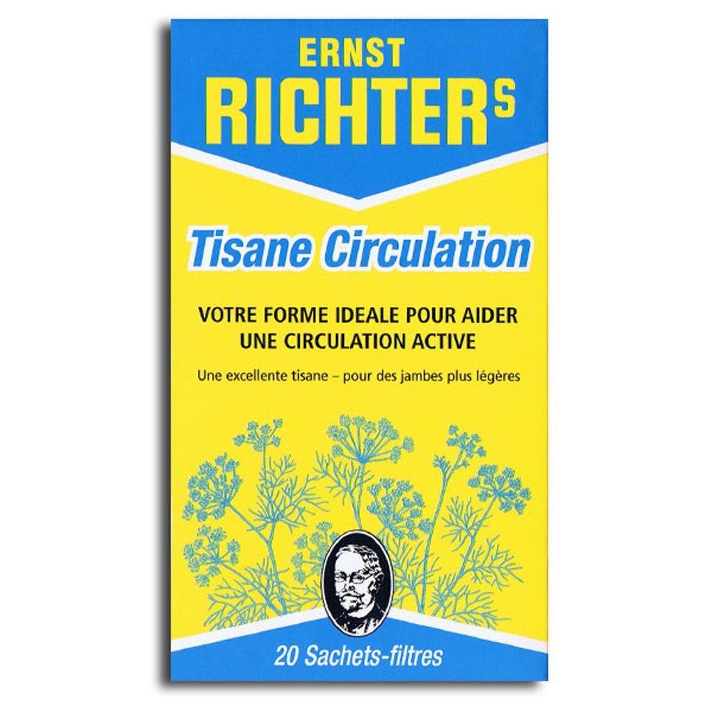 Tisane Richter's, thé richter Circulation – Thé Santé