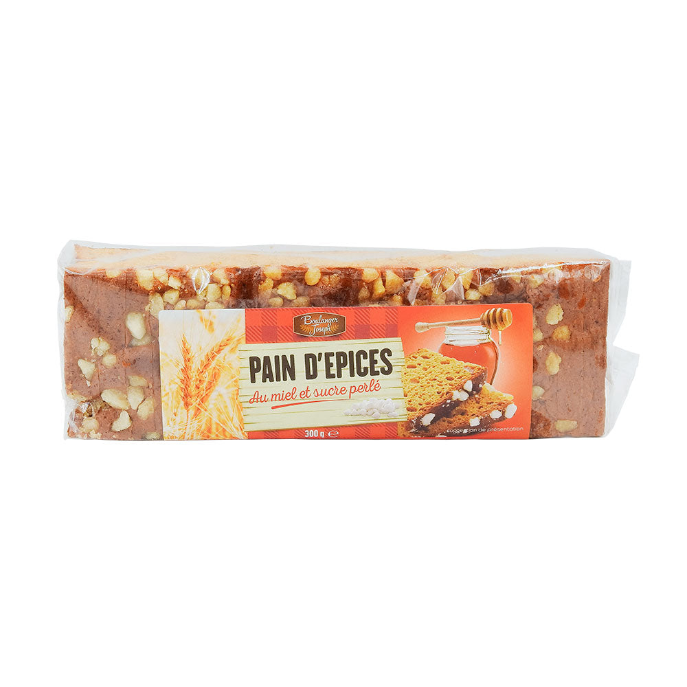 Pain d'épices miel et sucre perlé 300g