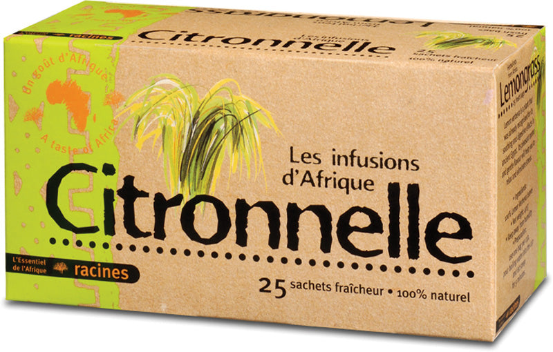 Infusion à la Citronnelle - Les Infusions d'Afrique - Racines