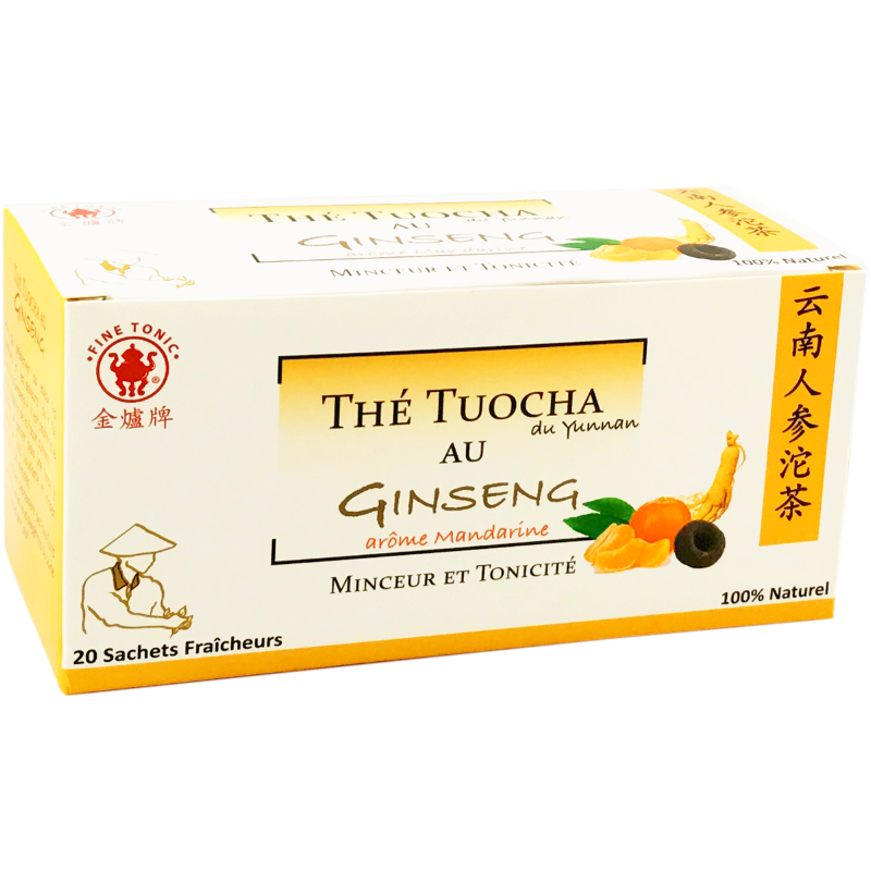 Thé Tuocha au Ginseng - Minceur et Forme de Fine Tonic