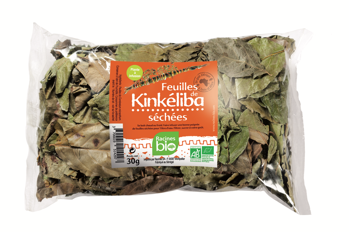 Feuilles de kinkéliba Bio séchées 30g - RACINES
