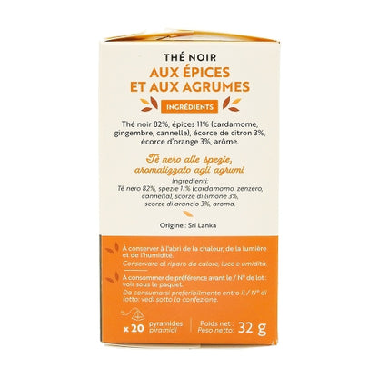 Thé Noir Aux Épices Renuté