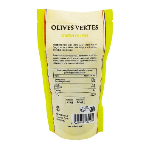Olives Vertes  125g