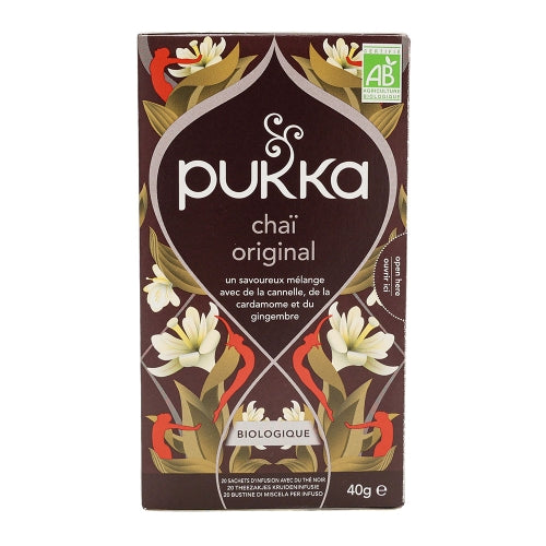 Thé Bio Chai Pukka - 20 sachets