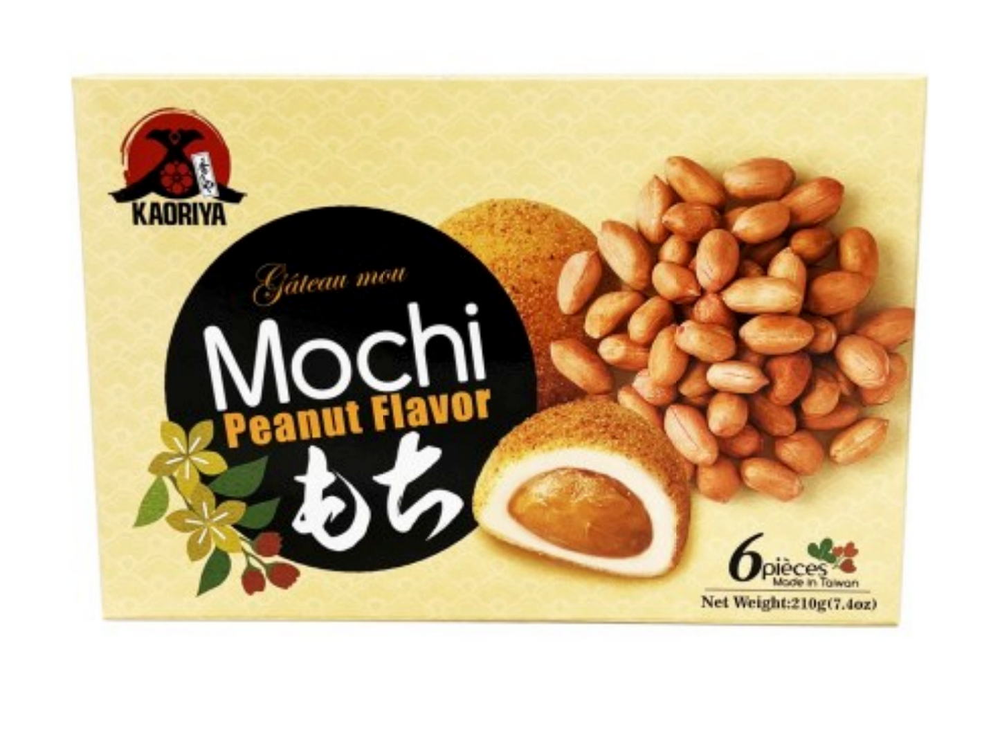 Mochi Fruity - Royal Family - Mochi Bubble tea lait - Cacahuète - Citron - Mange - Melon - Fraise - Pêche - Myrtille