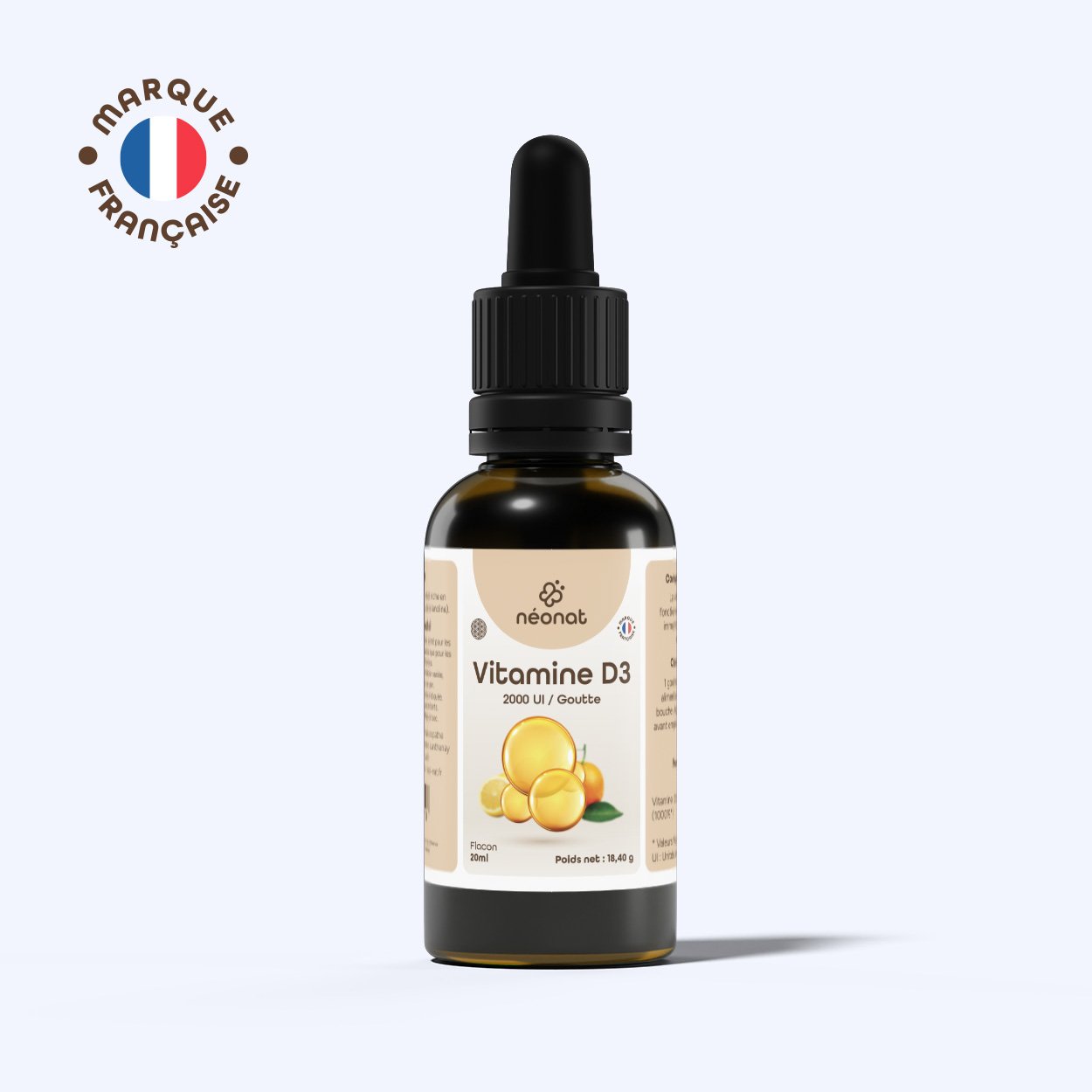 Vitamine D3 2000 ui par goutte