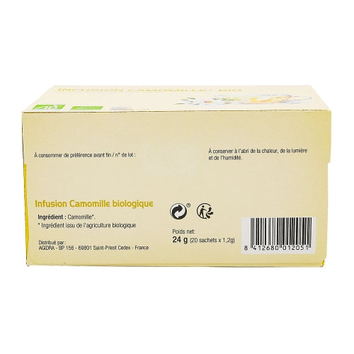 Infusion Camomille Bio - Agidra
