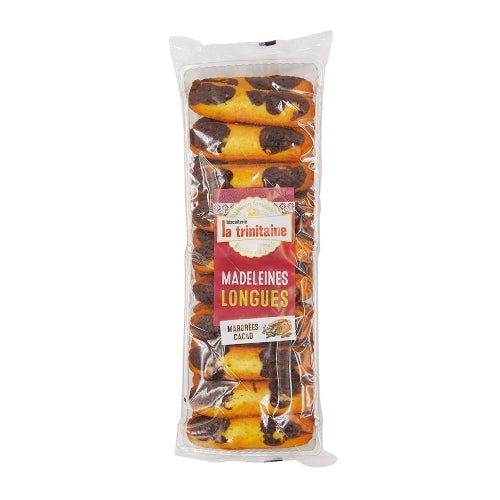 Madeleines au Chocolat Longues Marbrées 250g - La Trinitaine - France COCORICO