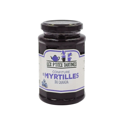 Confiture myrtilles du Canada 315g- France 
