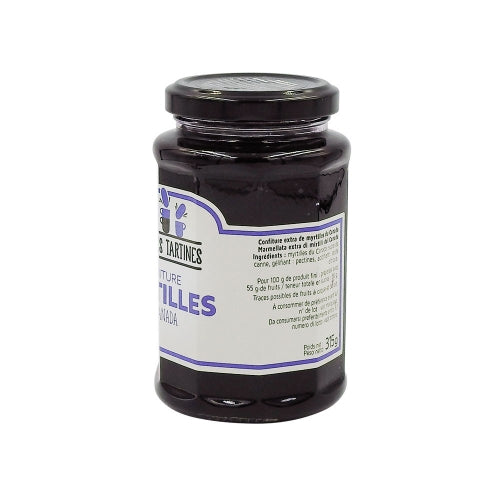 Confiture Myrtilles du Canada 315g- France