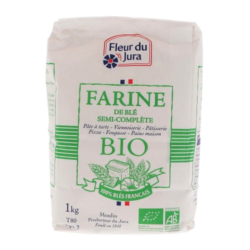 Farine T80 BIO 1kg Fleur du Jura - FRANCE COCORICCO