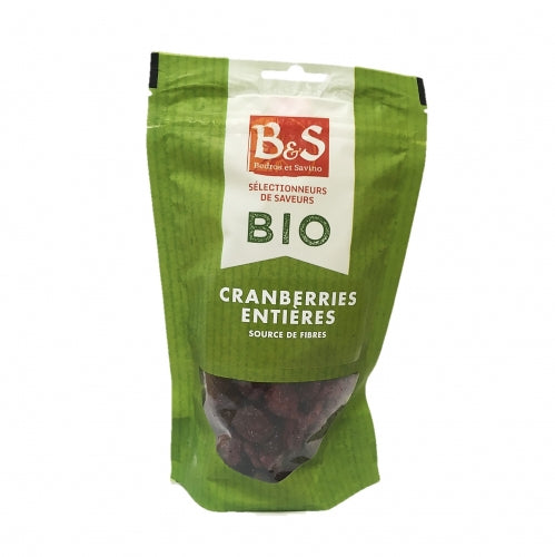Cranberries entières Bio 100g - B&S
