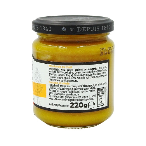 Moutarde au Miel 220g - Reine de Dijon 