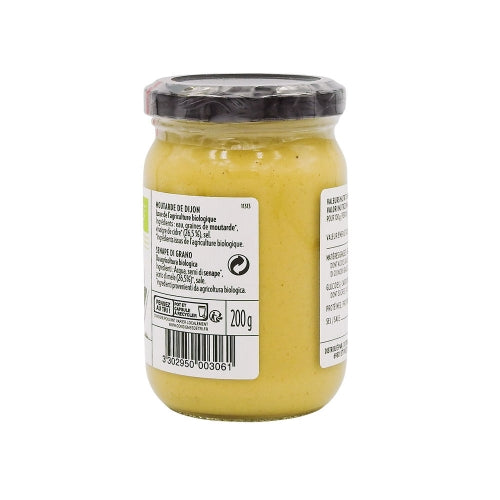 Moutarde de Dijon Bio 200g - Ma Pincée de Bio