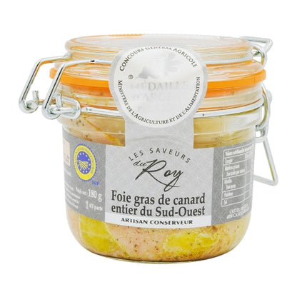 Foie Gras De canard Entier Du Sud Ouest 180g