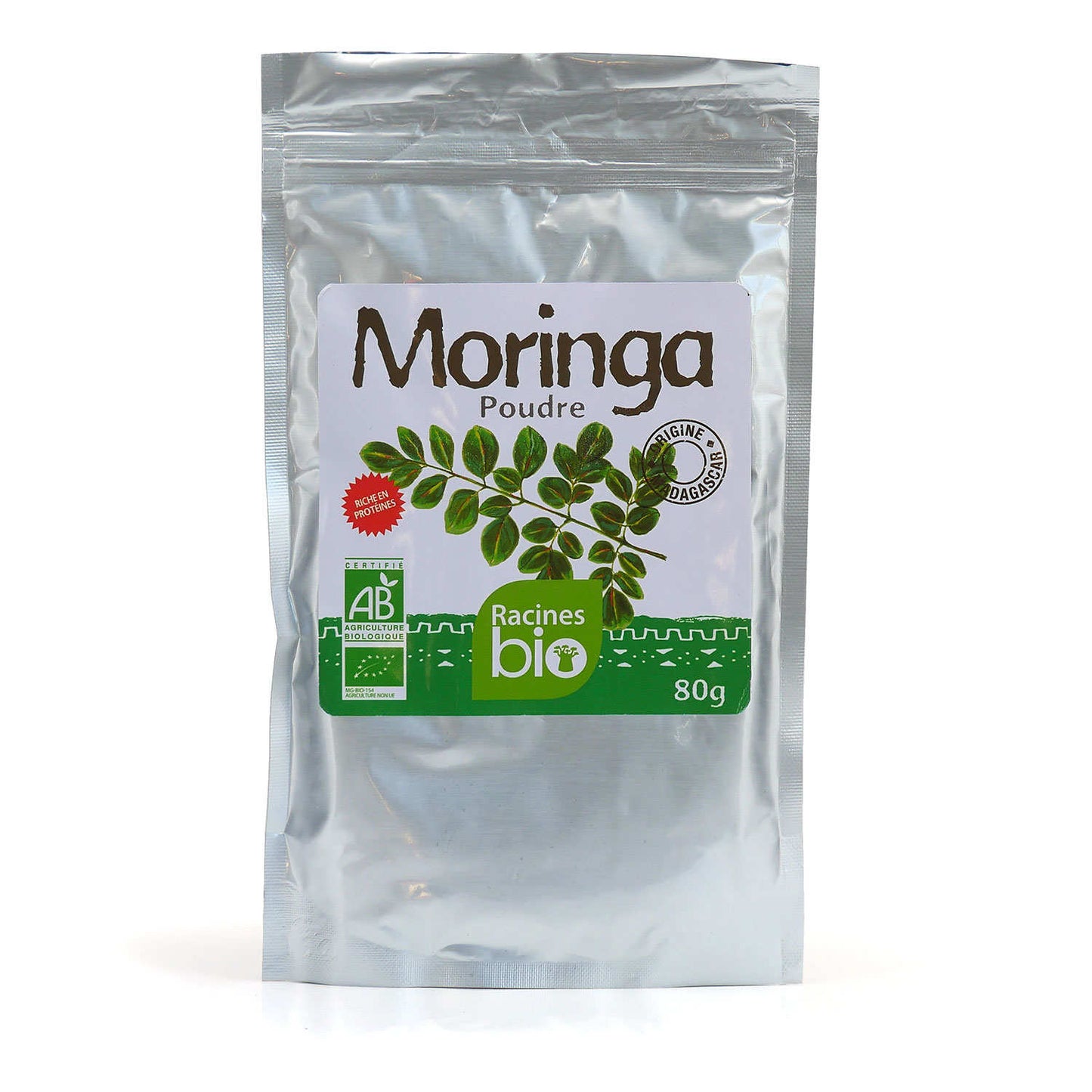 Moringa Bio en Poudre 80g - Racines