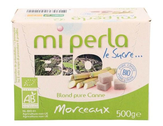 Sucre Bio de Canne Pur en petit morceaux 500g
