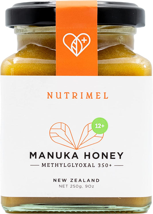 NUTRIMEL Miel de Manuka 12+ MGO 350+ testé et certifié| 100% Pure Nouvelle-Zélande