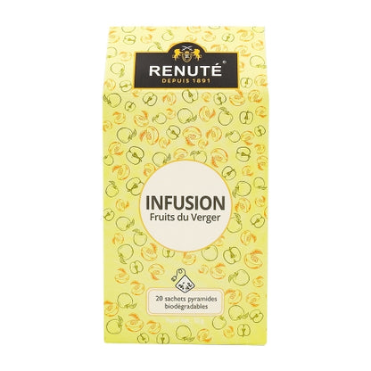 Infusion Fruits du Verger 20 sachets - Renuté