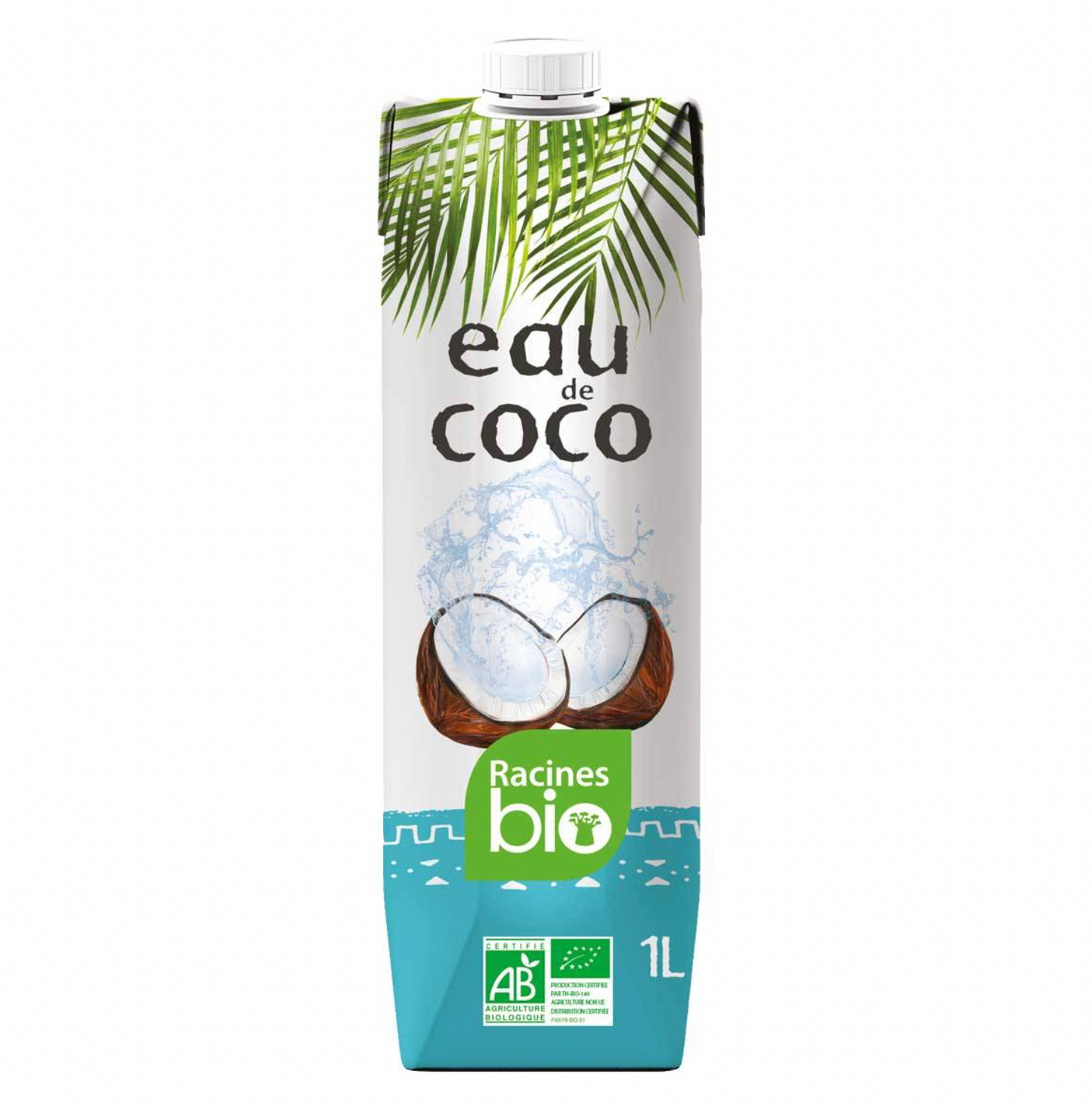 Eau De Noix De Coco Bio 100% - Racines SA – Thé Santé
