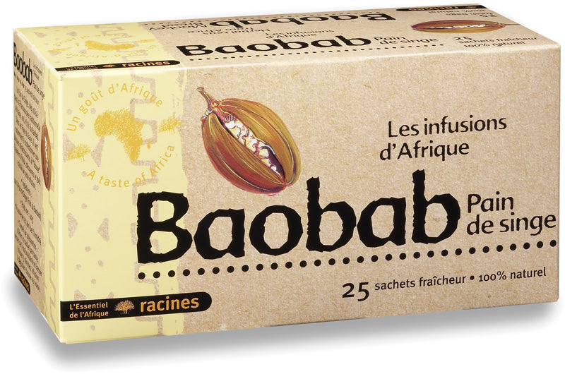 Infusion Baobab 40g -Pulpe de Fruit - Les infusions d'Afrique - Racines