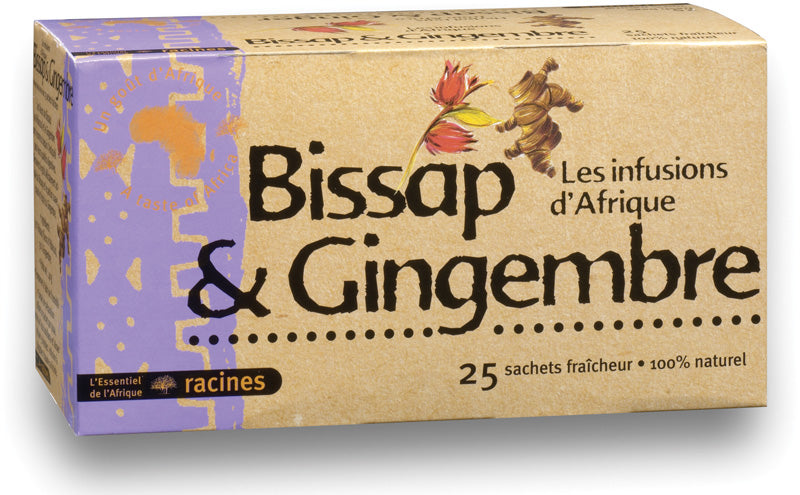 Infusion Bissap Gingembre - Les Infusions d'Afrique - Racines