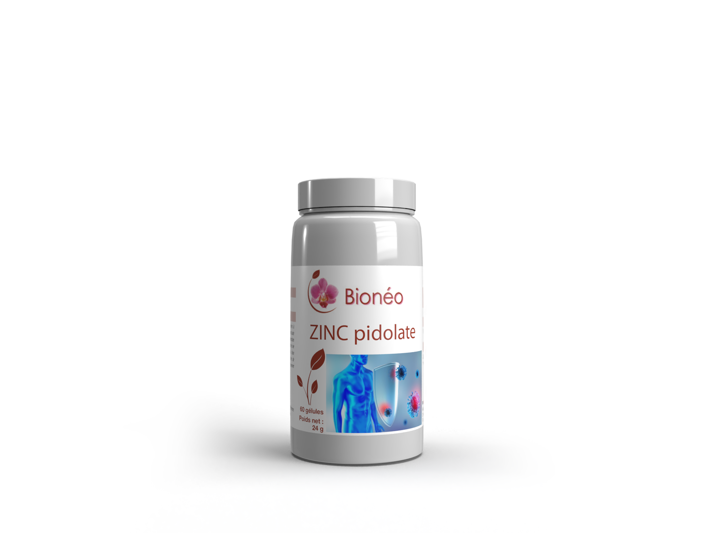 Zinc Pidolate 60 gélules - Bionéo