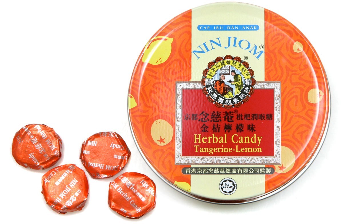 Bonbon Nin Jiom tangerine-citron