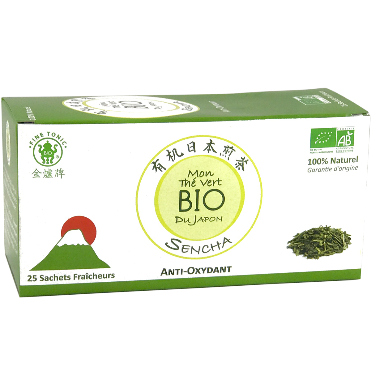 Thé Bio Sencha du Japon en Sachet