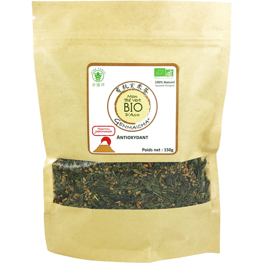 Thé Vert Bio Genmaicha 150g - Winhonco